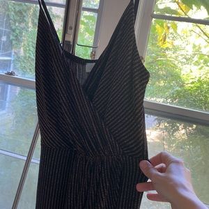 Black & gold cocktail dress. Never worn.